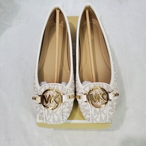 NEW Michael Kors Fulton Moc MK Logo Shoes 8